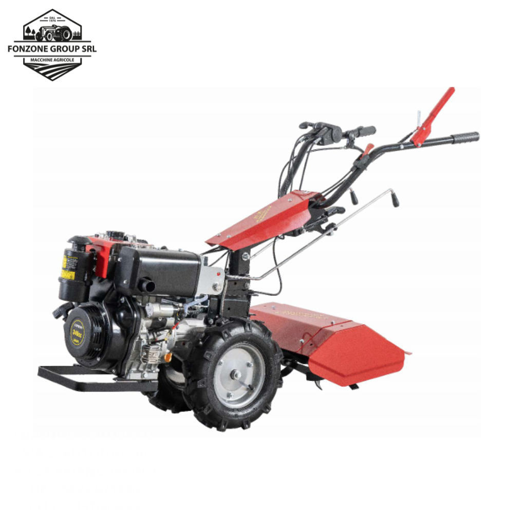 MOTOCOLTIVATORE REVERSIBILE MF 226  (2+2) MECCANICA BENASSI ; Honda GP200 HP 5,6