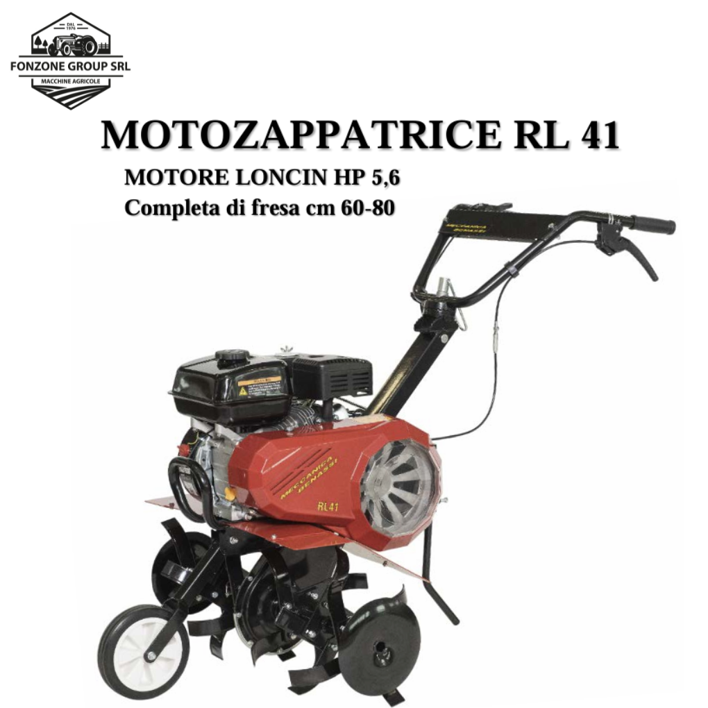 MOTOZAPPATRICE RL 41 MECCANICA BENASSI